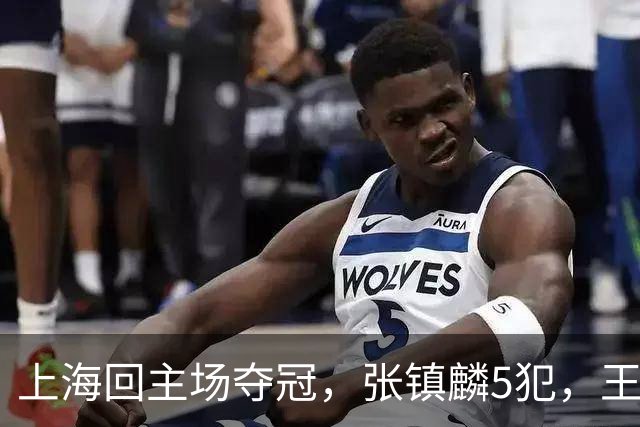 上海回主场夺冠，张镇麟5犯，王哲林29+14，官方夺冠图片出现白边